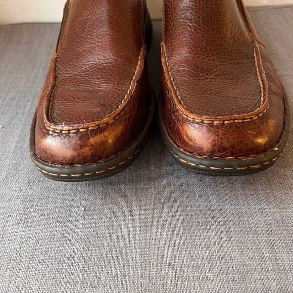 Born Blast III Loafers Mens 11.5M Brown Leather Slip on Shoes Distressed Comfort main image 9